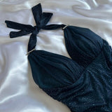 Indigo Shiny Elegant Fashion Strapless Long Tulle Prom Dress Evening Dress Birthday Party Dress HZ1023