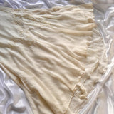 Ivory shiny fashion classy pretty exquisite beaded long chiffon floor-length handmade custom ball gown evening dress party dress prom dress HZ1023