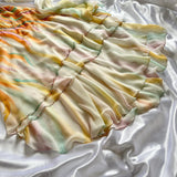 Fantasy Orange Rainbow Elegant Exquisite Beading Long Chiffon Ball Gown Evening Dress Party Dress Prom Dress HZ1023