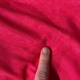 Vintage Fashion Playful and Sexy Bright Pink Deep V Delicate Floral Beaded Halter Long Satin Tulle Fairy Ball Gown Square Neck Prom Dress Evening Gown Birthday Party Dress HZ1023