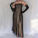 Black gold vintage fashion exquisite embroidery floral beaded long tulle satin ball gown birthday party dress evening dress prom dress HZ1023