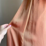 Orange Pink Fashion Elegant V-neck Halter Backless Lace-up Long Tulle Ball Gown Evening Dress Party Dress HZ1023