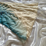 Blue gorgeous beautiful stylish unique elegant exquisite floral beading long chiffon ball gown evening dress party dress HZ1023