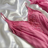 Pink gorgeous exquisite elegant beaded long chiffon ruffled ball gown, evening dress, party dress HZ1023