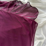 Purple fashion gradient shiny long chiffon ball gown, evening dress, party dress HZ1023