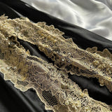 Black Fashion Elegant Beautiful Exquisite Lace Beaded Long Satin Handmade Custom Prom Dress Evening Dress Party Dress Prom Dress HZ1023