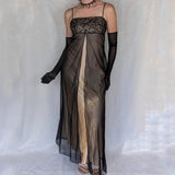 Black gold vintage fashion exquisite embroidery floral beaded long tulle satin ball gown birthday party dress evening dress prom dress HZ1023