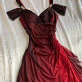Burgundy Shiny Elegant Off Shoulder Ruffles Fashion Elegant Long Prom Dress Evening Gown Party Dress HZ1023