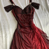 Burgundy Shiny Elegant Off Shoulder Ruffles Fashion Elegant Long Prom Dress Evening Gown Party Dress HZ1023