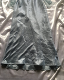 Purple/Mint Green Elegant Spaghetti Strap Long Tulle Ball Gown Evening Dress Party Dress HZ1023