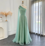Yellow/Green/Purple shiny elegant exquisite beaded long tulle ball gown unique evening dress HZ1023