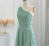 Yellow/Green/Purple shiny elegant exquisite beaded long tulle ball gown unique evening dress HZ1023