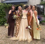 Ivory White Retro Elegant Square Round Neck Greek Goddess Long Tulle Floor-Length Train Ball Gown Evening Dress Party Dress HZ1023