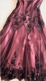 Red Pink Gorgeous Elegant Exquisite Beading A-Line Spaghetti Strap Long/short Tulle Ball Gown Birthday Party Dress Evening Dress Prom Dress HZ1023