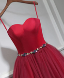 Cute sweet neck short prom dress, formal dresses, mini dresses HZ1023