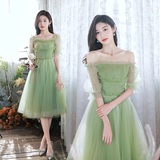Lovely Green Short Tulle Party Dresses Homecoming Dress, Short Green Formal Dresses Prom dress HZ1023