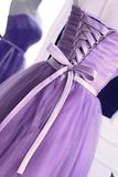 Lovely Tulle Short Party Dress, Handmade Formal Dresses HZ1023