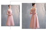 Simple Sweetheart Pink Tulle Off Shoulder Short Homecoming Dress, Pink Prom Dresses HZ1023
