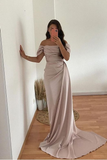 Strapless Off-The-Shoulder Mermaid Prom Dress With Ruffles Online HZ1023