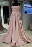 Shinning Prom Dress with Slit, Evening Dress, Special Occasion Dress, Formal Dress, Graduation School Party Gown HZ1023