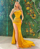 Sexy women's clothes lace long-sleeved slim-fit banquet evening dress HZ1023