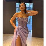 Graduation Gift Double Breasted Striped Yellow Suits Mens For Wedding Elegant Gentlemen Pink Suit Mens Bright Suits Prom Party Wear Gratuating HZ1023