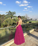 Spaghetti Straps Long Prom Dresses Formal Evening Dresses HZ1023