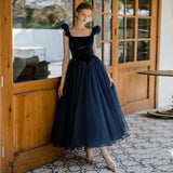 CUTE A LINE SHORT PROM DRESS CUTE EVENING DRESS HZ1023