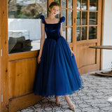 CUTE A LINE SHORT PROM DRESS CUTE EVENING DRESS HZ1023