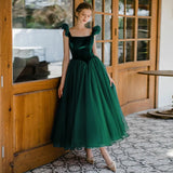 CUTE A LINE SHORT PROM DRESS CUTE EVENING DRESS HZ1023