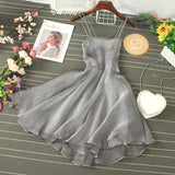 Cute tulle short dress party dress HZ1023