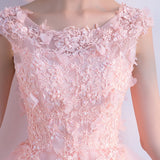 Cute tulle lace short prom dress hoco dress HZ1023