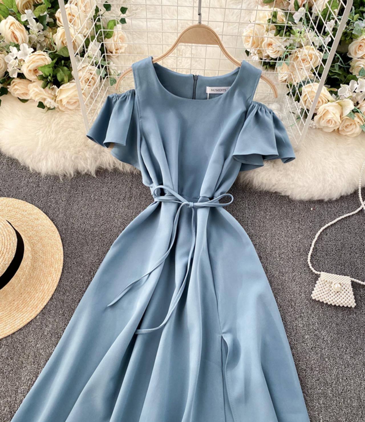 Cute A line short dress fahsion dress HZ1023