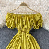 Cute A line high low dress fashion dress HZ1023