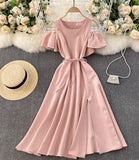 Cute A line short dress fahsion dress HZ1023