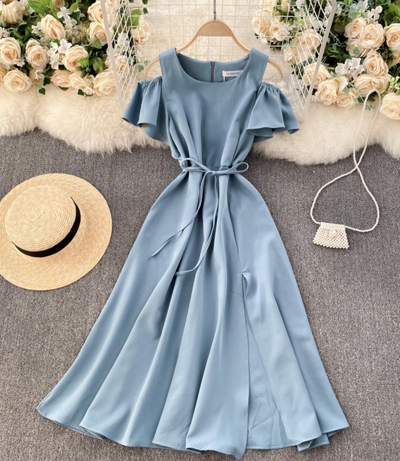 Cute A line short dress fahsion dress HZ1023