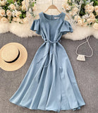 Cute A line short dress fahsion dress HZ1023