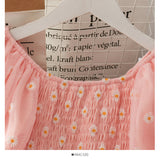 Cute A line little daisy dress HZ1023