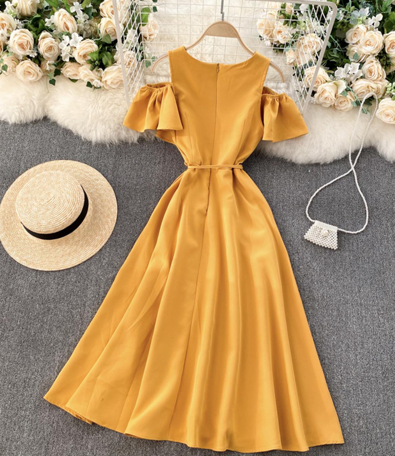 Cute A line short dress fahsion dress HZ1023