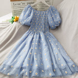 Cute A line little daisy dress HZ1023