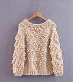 Sweater knitted cardigan jacket HZ1023