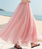 Stylish A line chiffon skirt women's skirt HZ1023