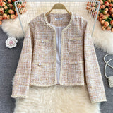 Xiaoxiangfeng celebrity tweed coat autumn and winter HZ1023