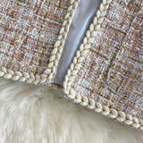 Xiaoxiangfeng celebrity tweed coat autumn and winter HZ1023