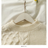 Sweater women's Plaid loose thin Pullover Sweater HZ1023