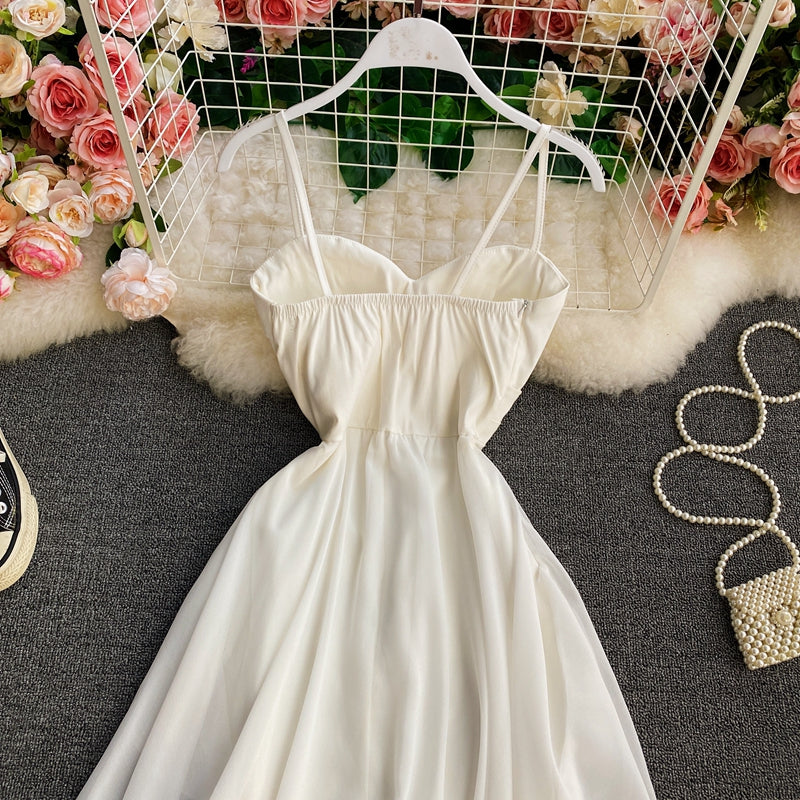 High waist irregular strapless dress HZ1023