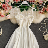 High waist irregular strapless dress HZ1023