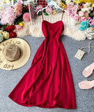 Cute A line chiffon backless dress fashion girl dress HZ1023