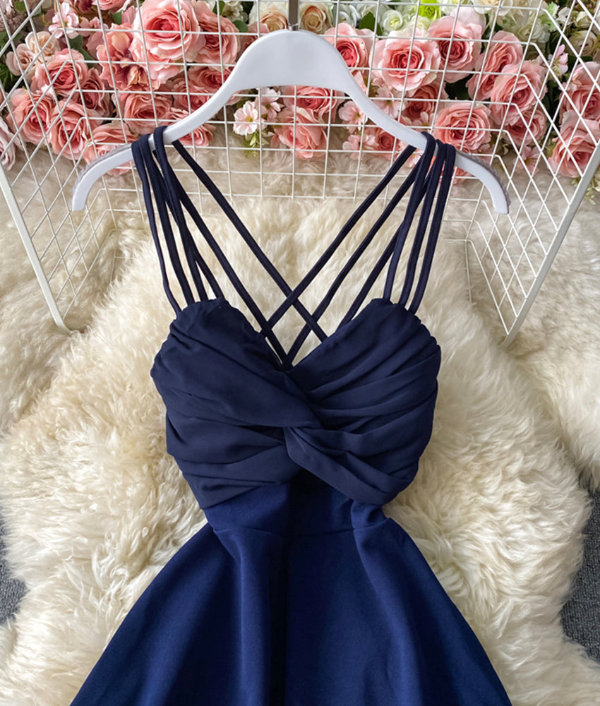 Cute A line mini dress fashion dress HZ1023