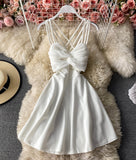 Cute A line mini dress fashion dress HZ1023
